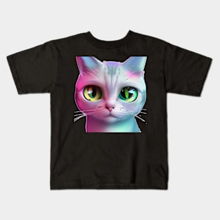 cute cat Kids T-Shirt